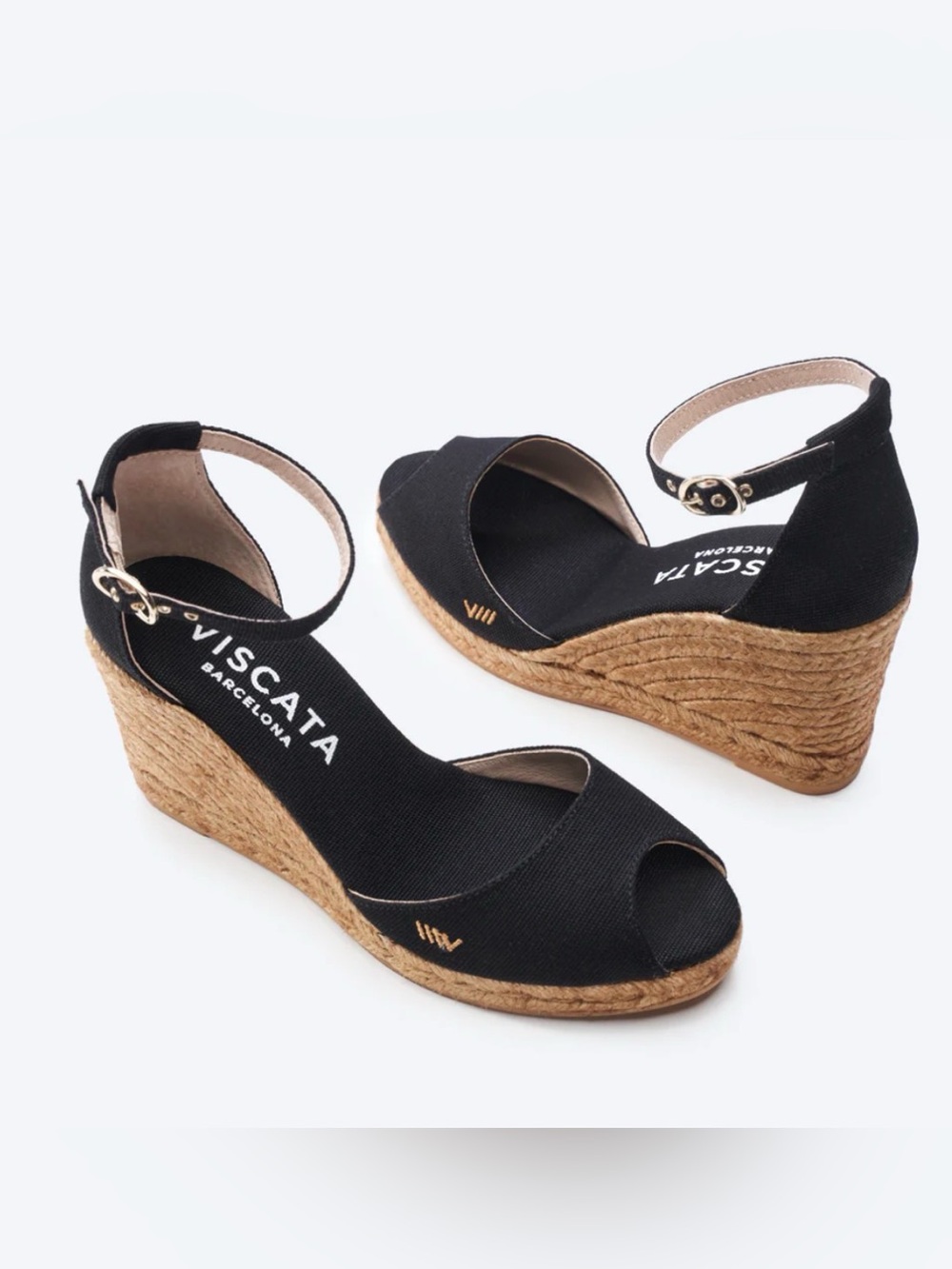 Viscata Aiguafreda EU 39 US 8.5 8 Black Canvas Ankle